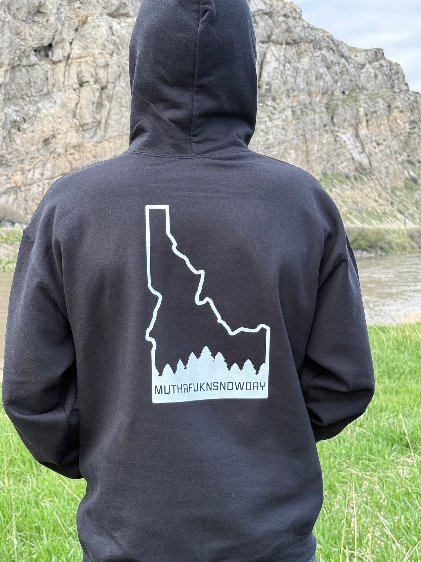 Muthafuknsnowday Classic hoodie