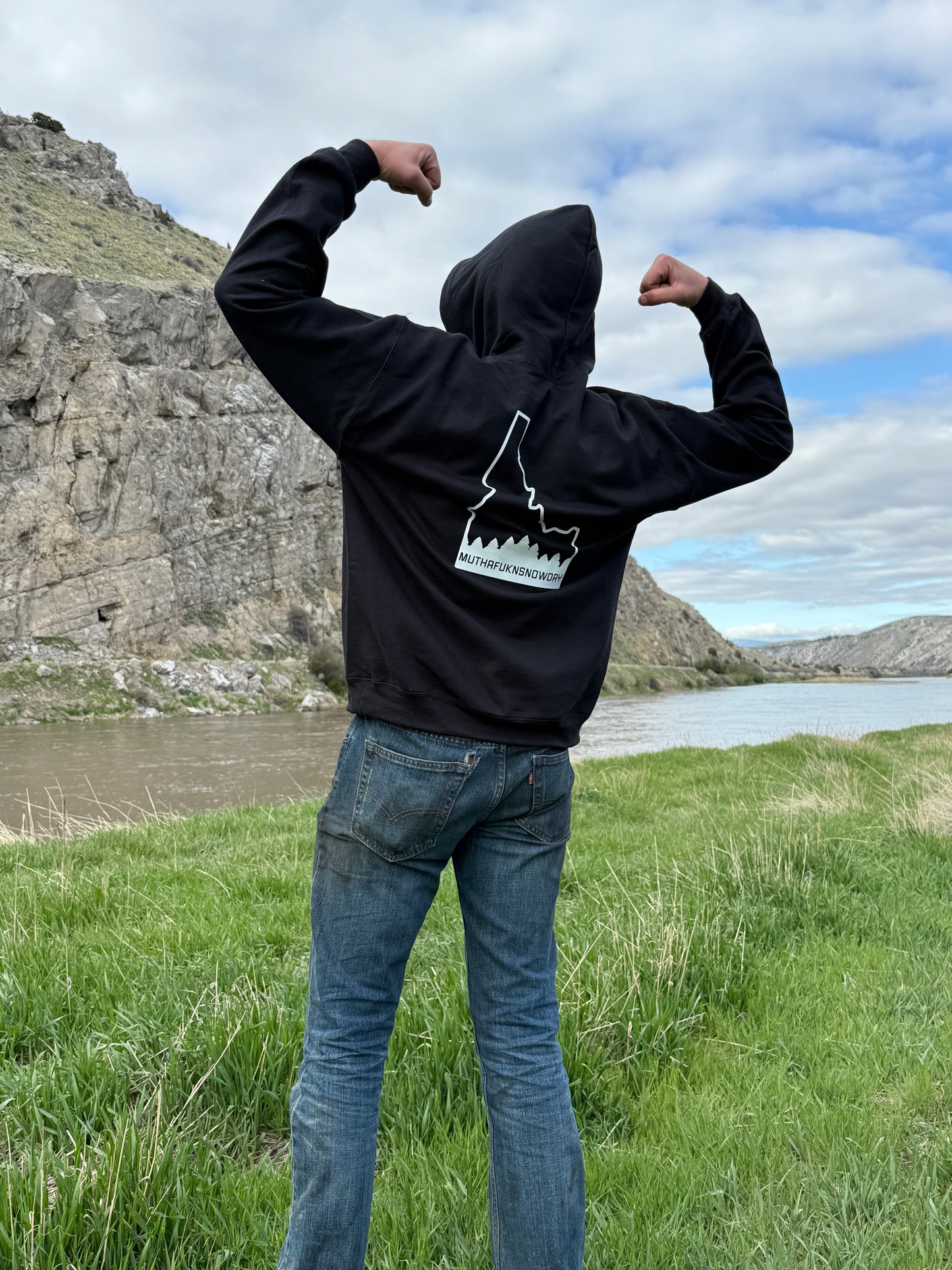 Muthafuknsnowday Classic hoodie